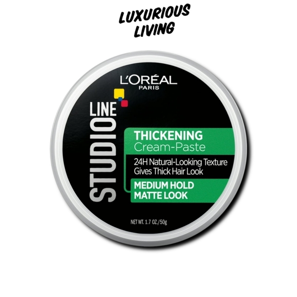 L'Oreal ParisL'Oreal Paris Studio Line Thickening Medium Hold Cream Paste, 1.7oz - Picture 1 of 3